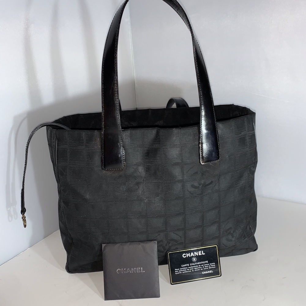 CHANEL Travel Line Tote with Authenticity Card - Picture 16 of 16